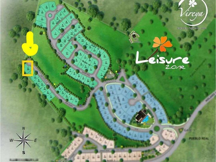 VIREYA Tagaytay Midlands exclusive lot in Highlands for sale