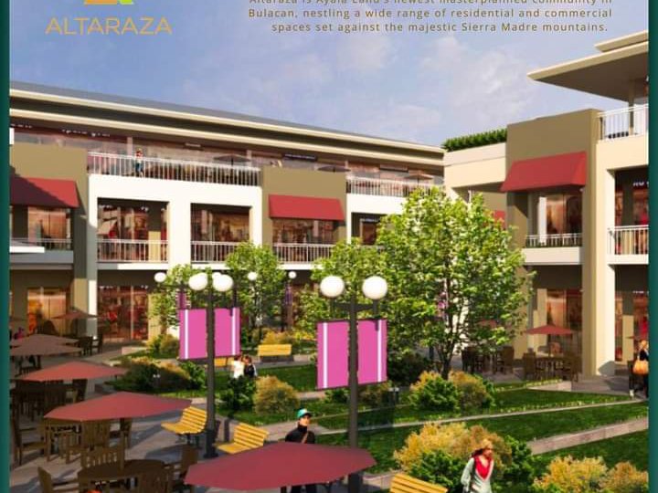 1545 sqm ALTARAZA TOWN CENTER COMMERCIAL LOT FOR SALE