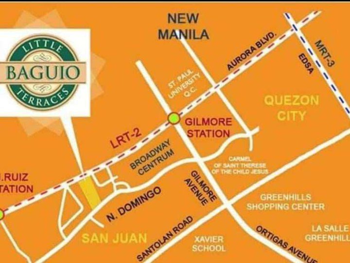 Condo in San Juan Metro Manila 2BR 19k monthly