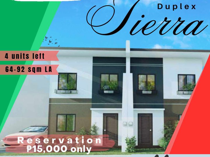 2-bedroom Duplex / Twin House For Sale in Lipa Batangas