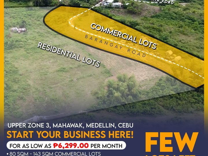 80 sqm Residential and Commercial Lot For Sale