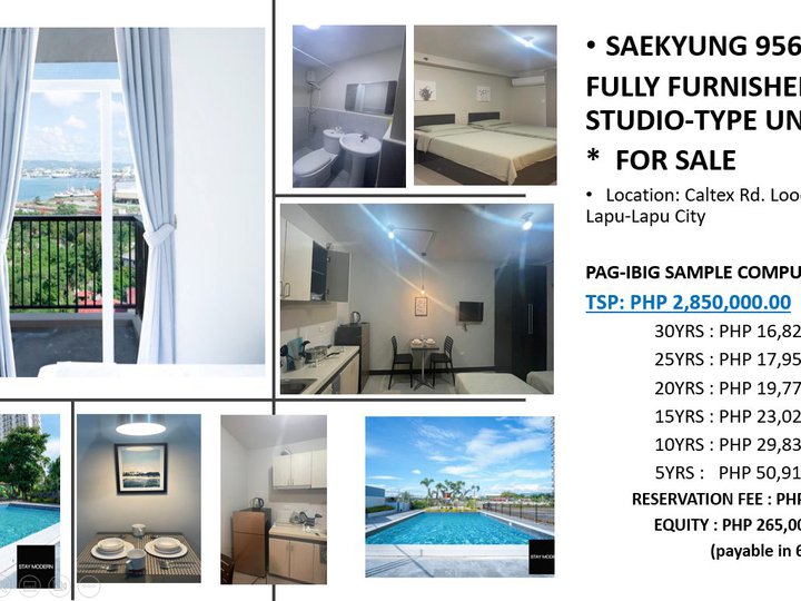 20.00 sqm Studio Condo For Sale in Lapu-Lapu (Opon) Cebu
