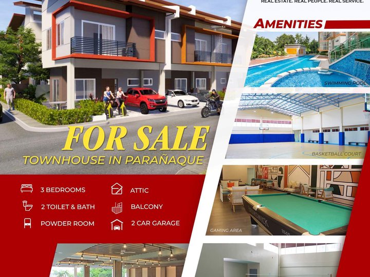 3 Bedroom with 2 T&B and 2 Car Garage in Better Living near NAIA
