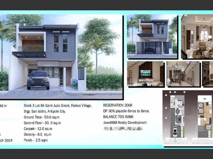 Single Attached House and Lot Pre Selling