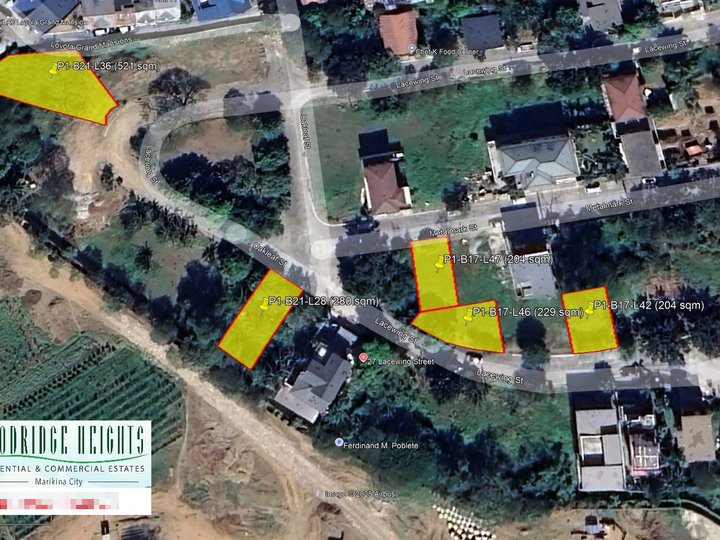 Residential Lots For Sale