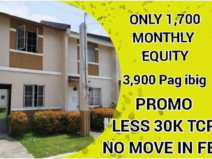 Pre-selling Socialize Townhouse For Sale thru Pag-IBIG in Sariaya