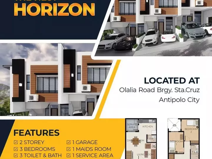 Affordable 3-Bedrooms Townhouse near Robinson's Antipolo