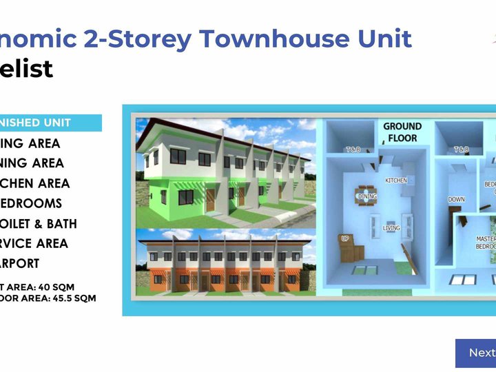 2bedroom Townhouse For Sale in Talisay Cebu