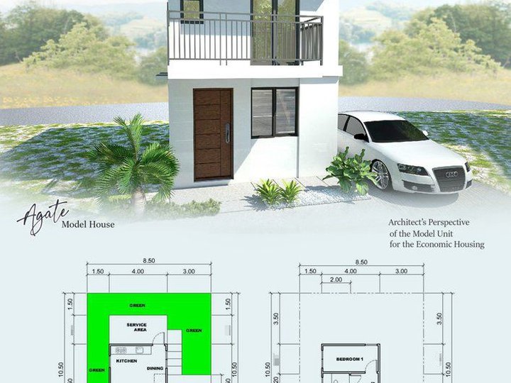 2 bedroom duplex house and lot for sale Bayanga Cagayan de Oro Misamis Oriental