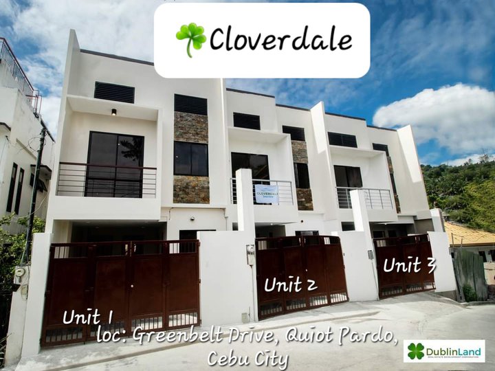 READY FOR OCCUPANCY 4-bedroom Townhouse For Sale in Cebu City Cebu
