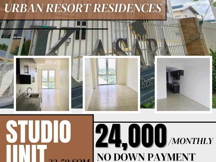 24K MONTHLY NO DP STUDIO CONDO KASARA PASIG NEAR TURNOVER RFO