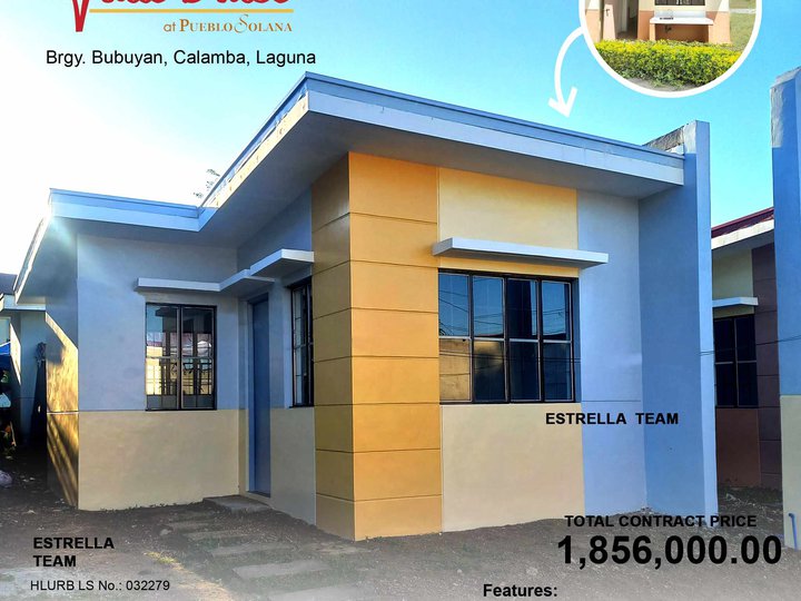 1-bedroom Single Attached House For Sale in Calamba Laguna