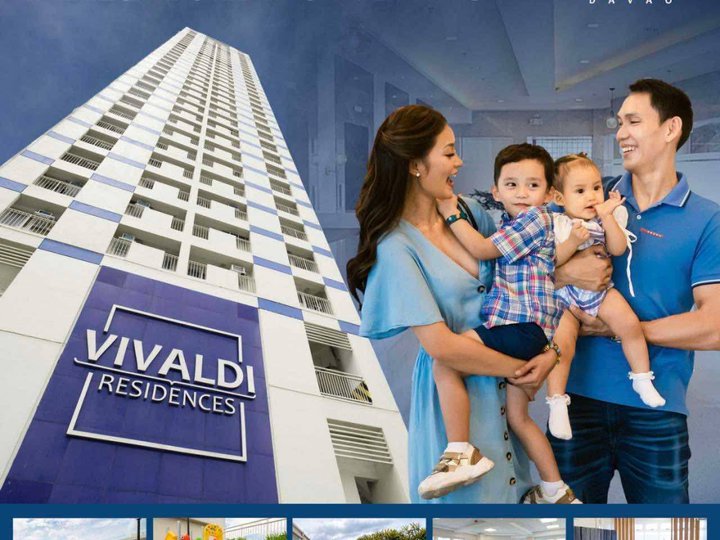 Ready for Occupancy Condo in Davao City. For Sale Studio unit at Vivaldi Residences.