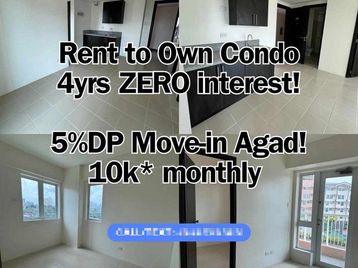 Promo 10K/mo 1 bedroom 2BR 3BR Rent to Own Condo in Pasig BGC Makati