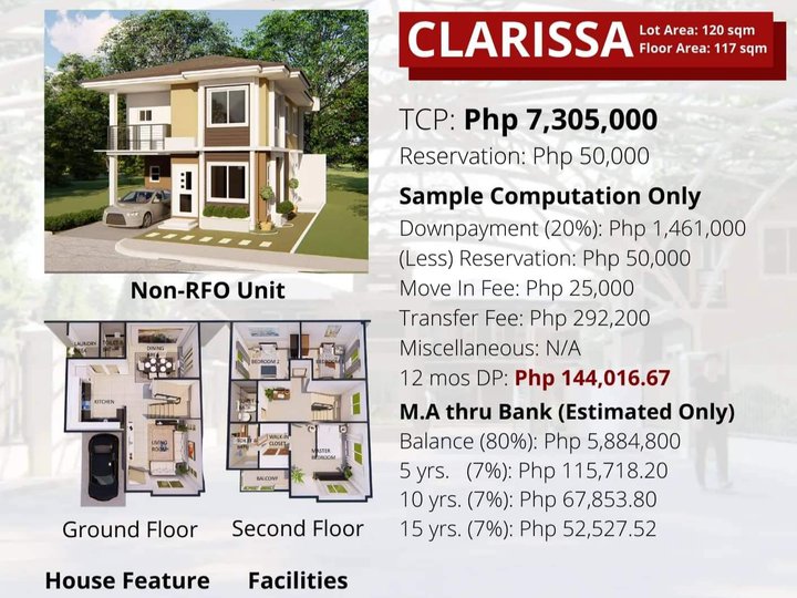 Affordable 3bedroom house & lot near LaSalle Dasma Cavite [House and