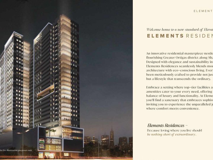 High rise project The Elements Residences