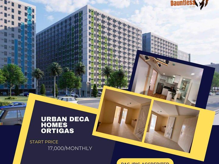 42.07 sqm 3-bedroom Condo For Sale in Ortigas Pasig Metro Manila