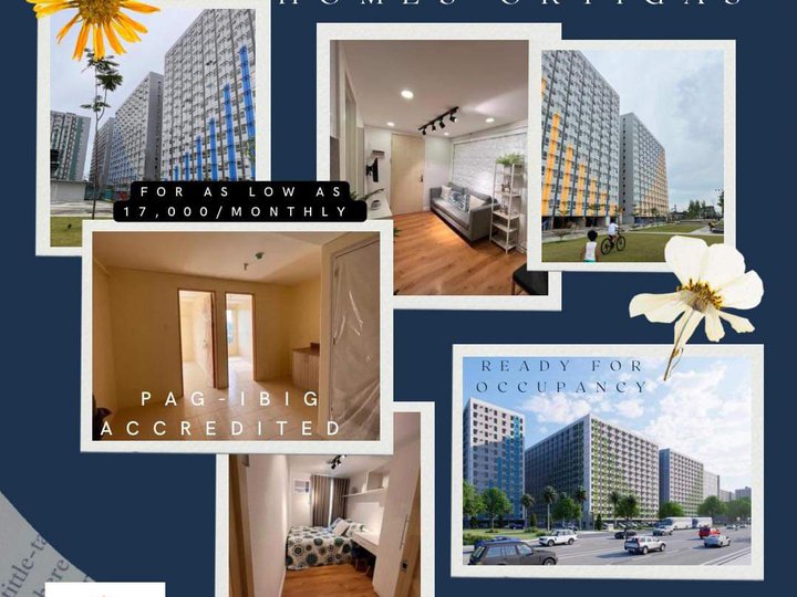 35.57 sqm 2-bedroom Condo For Sale in Ortigas Pasig Metro Manila