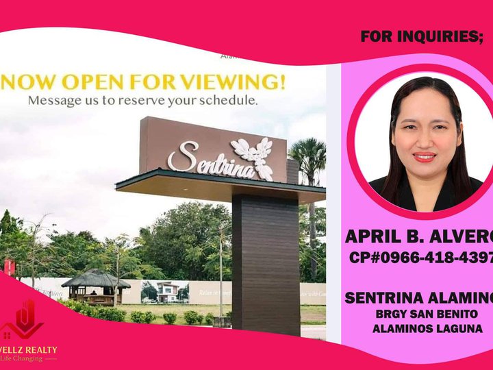Sentrina Alaminos Complete turn over unit ,Along the highway ..