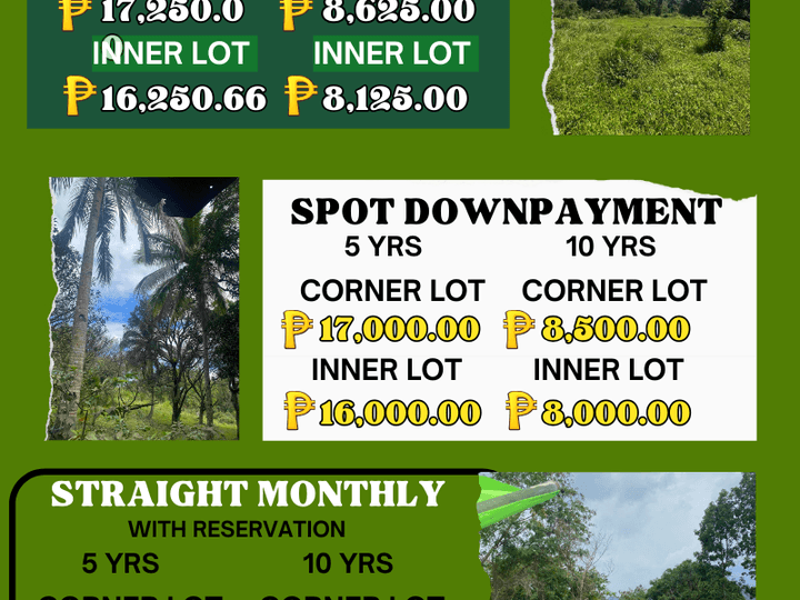 Promo! Promo! No down payment and reservation for as low 3800 per sqm may property kana