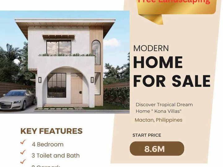 4-bedroom Single Detached House For Sale in Mactan Lapu-Lapu Cebu