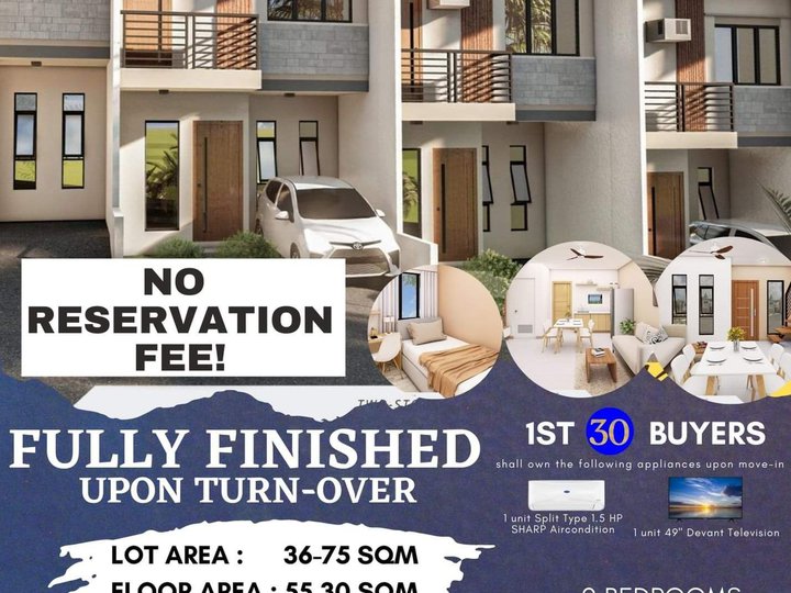 Preselling townhouse for sale in Bogo cebu without reservation fee