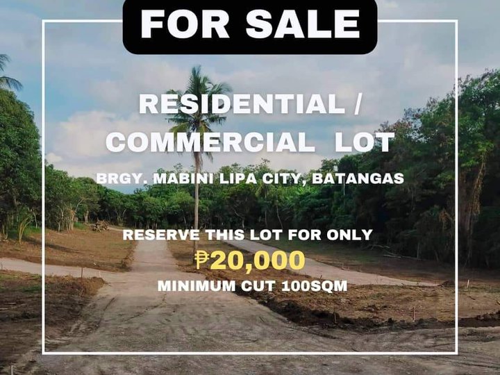 Commercial - Residential Lot for Sale in Lipa Batangas