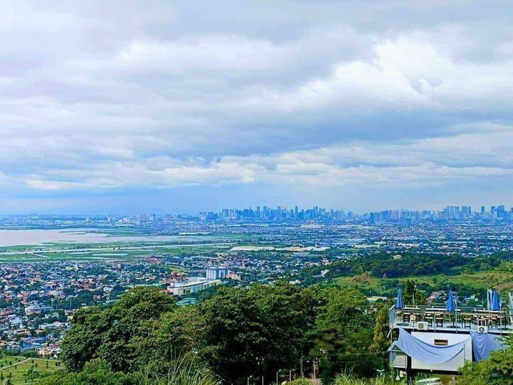 Beautiful overlooking Laguna lake and city view of manila