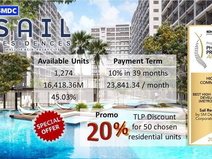 36.00 sqm 1-bedroom Condo For Sale in Pasay Metro Manila