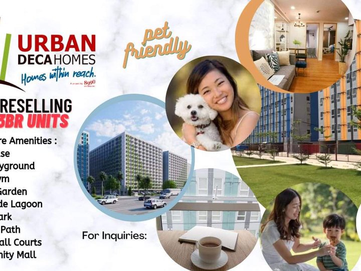 No Downpayment, Reservation Only thru Pag-IBIG | 2BR RFO