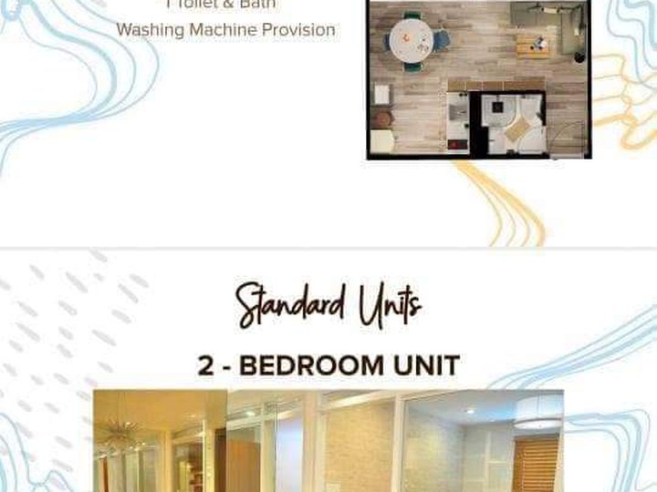Pre-selling 48sqm 2-bedroom and 23sqm 1-bedroom condo for sale
