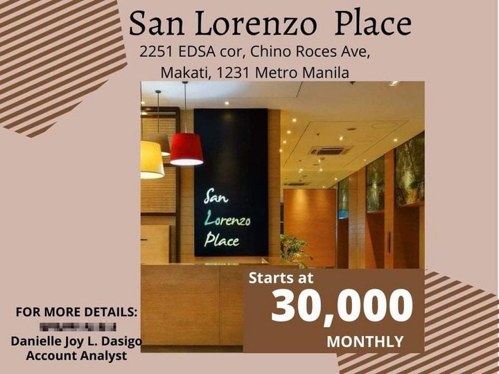 48SQM 2BEDROOM RENT TO OWN CONDO IN MAKATI SAN LORENZO PLACE