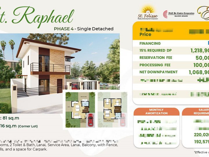 3-bedroom Single Detached House For Sale in Bacoor Cavite Elisa Homes RFO near SM