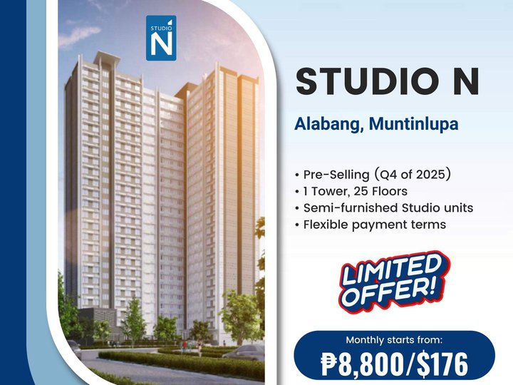 Affordable Pre selling unit in alabang cbd