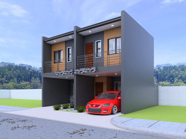 3bedroom duplex/twin house for sale, overlooking view in antipolo