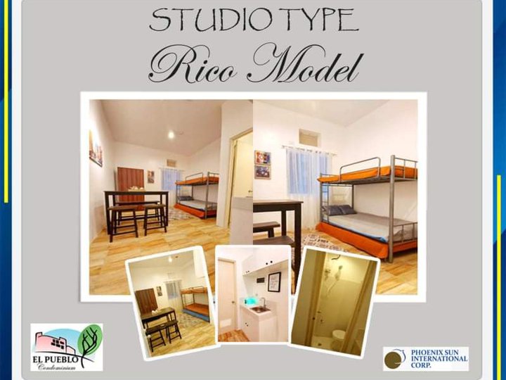 Affordable Studio type unit in El Pueblo Manila