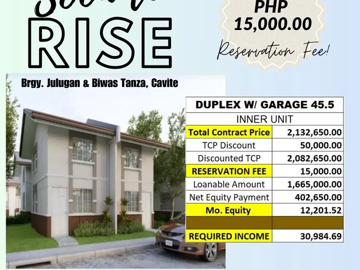 Affordable Duplex in Tanza Cavite