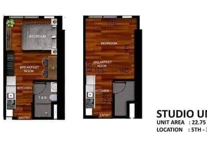 22.75sqm Studio unit For Sale in Mandaue, Cebu