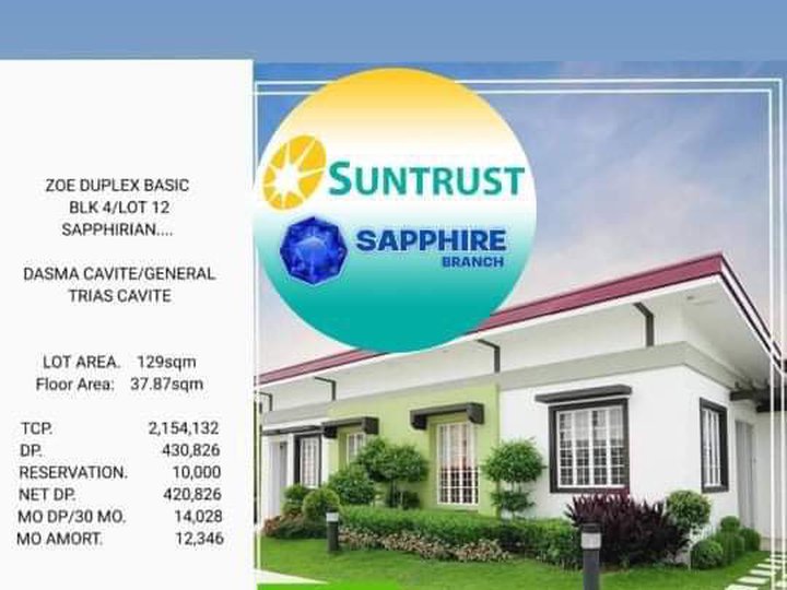 Affordable PRE SELLING House and Lot in Cavite