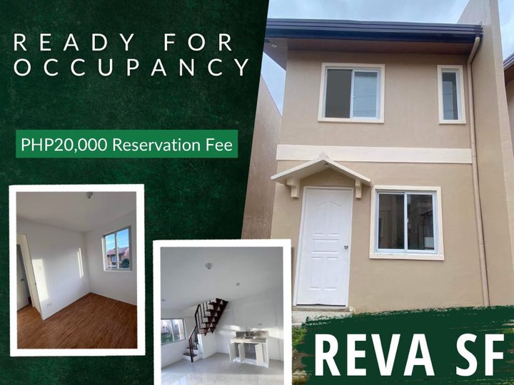 Camella Reva Ready unit 2-bedroom Single firewall House For Sale in Dumaguete Negros Oriental