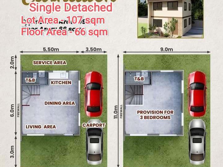 3 Bedroom Single Detached House and Lot in Porac Pampanga