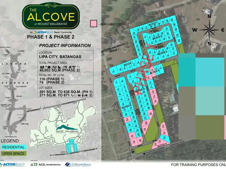 352 to 702 Residencial Lot for Sale in Lipa Batangas