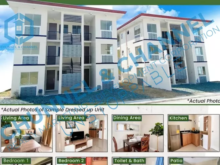 50.00 sqm 2-bedroom Condo For Sale in Santo Tomas Batangas