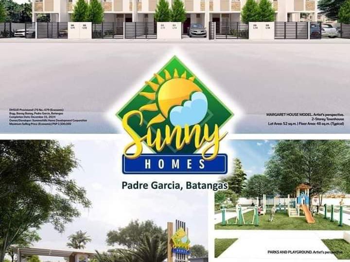 2-bedroom Townhouse For Sale in Padre Garcia Batangas