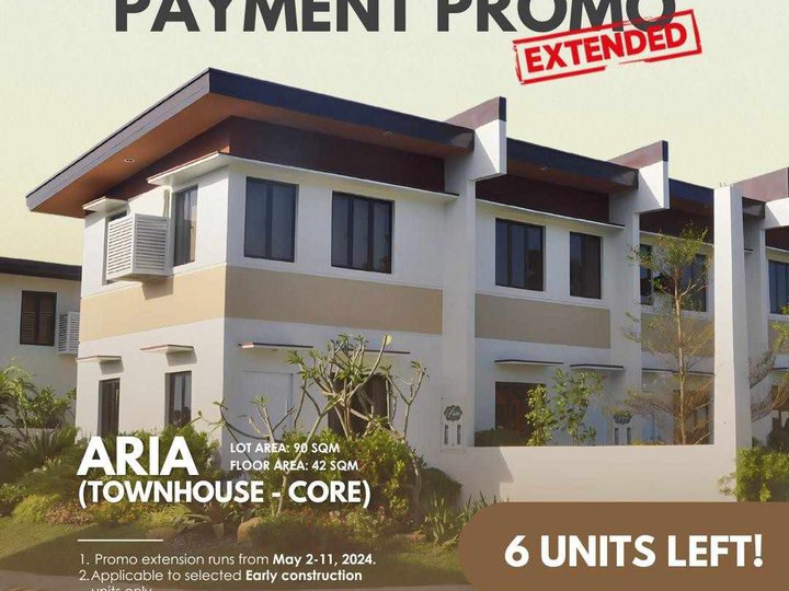 NO DOWNPAYMENT PROMO 2-bedroom Townhouse in Lipa Batangas