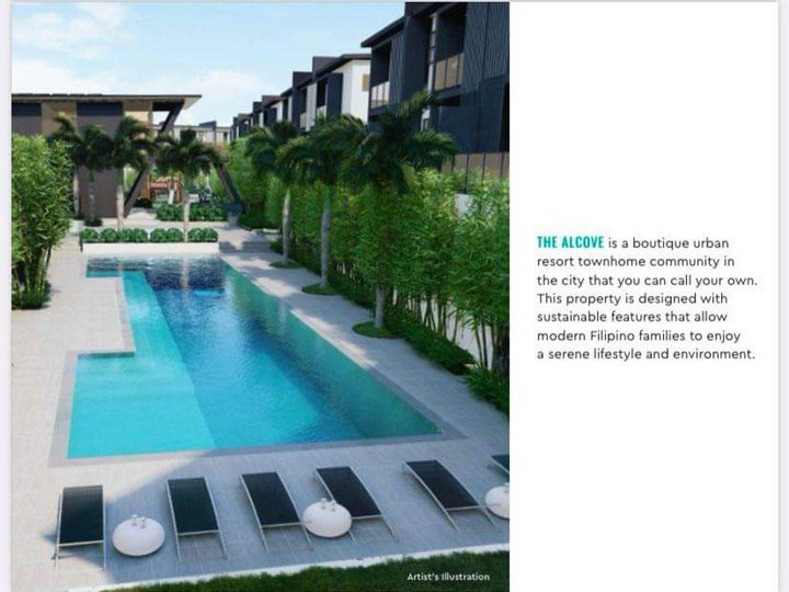 URBAN RESORT TOWNHOUSE FOR SALE IN PALMERA HOMES QUEZON CITY