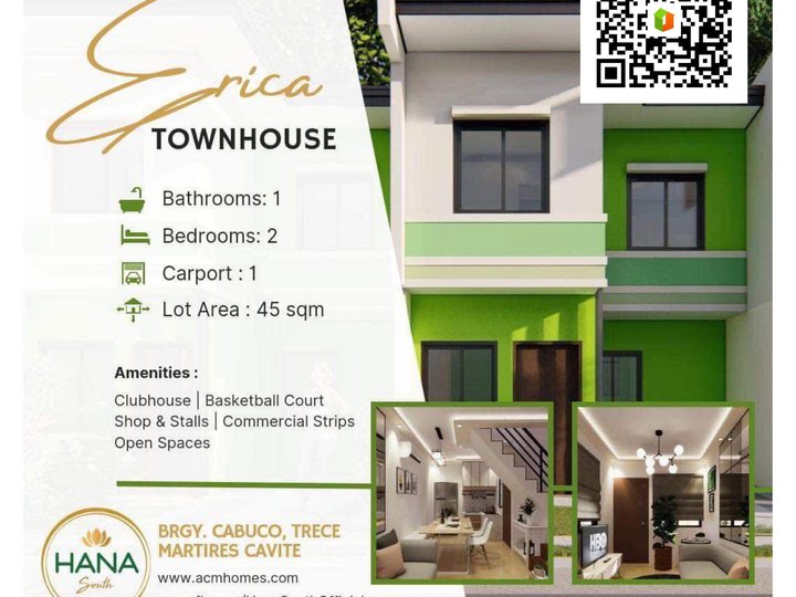Complete unit Townhouse near Hi-way in Trece Cavite