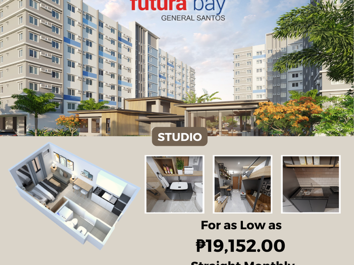 32.00 sqm 2-bedroom Condo For Sale in General Santos (Dadiangas) South Cotabato