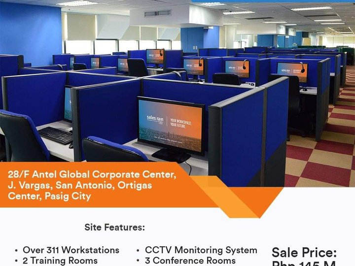 Fully Fitted Office (Commercial) For Sale in Ortigas Pasig