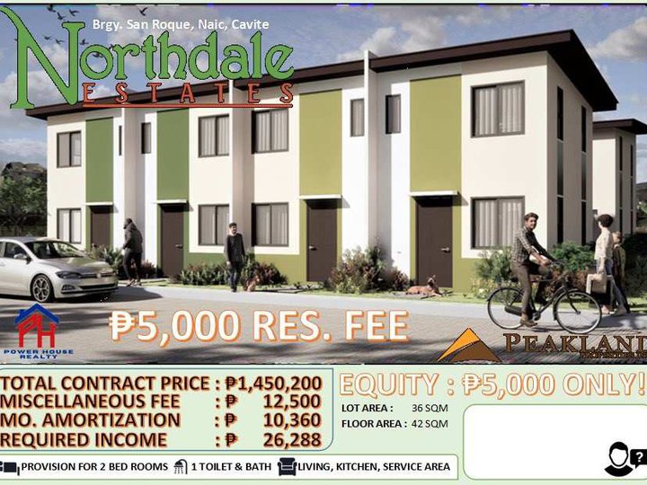 NORTHDALE ESTATES Affordable House and Lot for sale in Naic, cavite